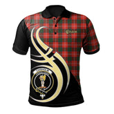 Chisholm Modern Tartan Polo Shirt - Believe In Me Style