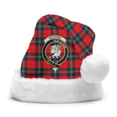 Ruthven Modern Tartan Crest Christmas Hat