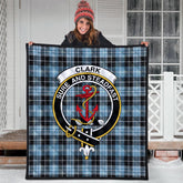 Clark Ancient Tartan Crest Quilt