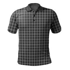 Clergy Grey Tartan Polo Shirt
