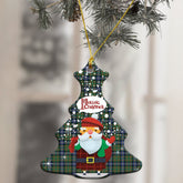Cochrane Ancient Tartan Christmas Ceramic Ornament - Santa Style