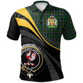 Cockburn 01 Tartan Polo Shirt - Royal Coat Of Arms Style