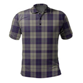 Cunningham Dress Blue Dancers Tartan Polo Shirt