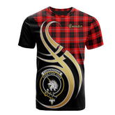 Cunningham Modern Tartan T-shirt - Believe In Me Style