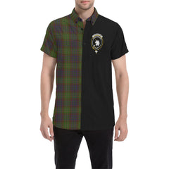 Cunningham Hunting Modern Tartan Crest Men Shirt