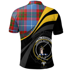 Dalmahoy Tartan Polo Shirt - Royal Coat Of Arms Style