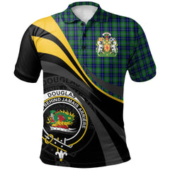 Douglas 01 Tartan Polo Shirt - Royal Coat Of Arms Style