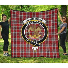 Drummond of Perth Dress Tartan Crest Quilt