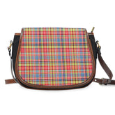 Drummond of Strathallan Tartan Saddle Handbags