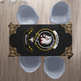 Dunbar Crest Tablecloth - Black Style