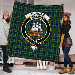 Duncan Modern Tartan Crest Quilt