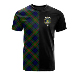 Dundas Modern 02 Tartan T-Shirt Half of Me - Cross Style