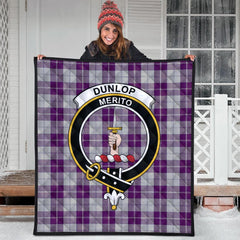 Dunlop Dress Tartan Crest Quilt
