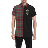 Crawford Modern Tartan Crest Men Shirt