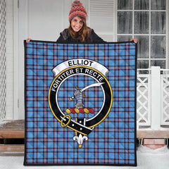 Elliot Ancient Tartan Crest Quilt