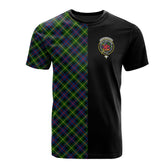 Farquharson Modern Tartan T-Shirt Half of Me - Cross Style