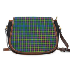 Farquharson Modern Tartan Saddle Handbags