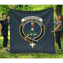 Ferguson Tartan Crest Quilt