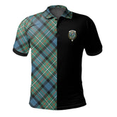 Ferguson Ancient Tartan Polo Shirt Half of Me - Cross Style