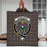 Ferguson Weathered Tartan Crest Quilt