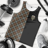 Ferguson Weathered Tartan Crest Men's Tank Top - Cross Style