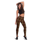 Fitzsimmons Red Tartan Leggings