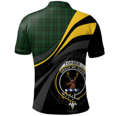 Forbes - 1842 Tartan Polo Shirt - Royal Coat Of Arms Style