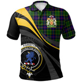 Forsyth Modern Tartan Polo Shirt - Royal Coat Of Arms Style