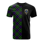 Forsyth Modern Tartan T-Shirt Half of Me - Cross Style