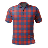 Galloway Red Tartan Polo Shirt