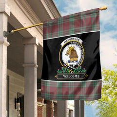 MacGregor Hunting Ancient Tartan Crest Garden Flag - Welcome Style