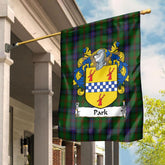 Park Tartan Crest Garden Flag