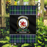 Farquharson Ancient Tartan Crest Garden Flag - Welcome Style