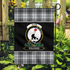 Glen Tartan Crest Garden Flag - Welcome Style
