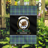 Leslie Hunting Ancient Tartan Crest Garden Flag - Welcome Style
