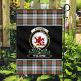 MacDuff Dress Ancient Tartan Crest Garden Flag - Welcome Style