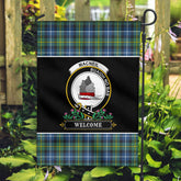 MacNeill of Barra Ancient Tartan Crest Garden Flag - Welcome Style