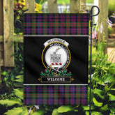 McCrindle Tartan Crest Garden Flag - Welcome Style