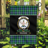 Murray of Atholl Ancient Tartan Crest Garden Flag - Welcome Style