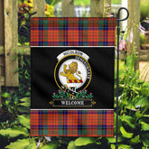 Nicolson Ancient Old Tartan Crest Garden Flag - Welcome Style
