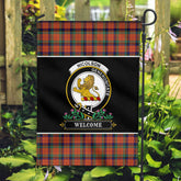 Nicolson Ancient Tartan Crest Garden Flag - Welcome Style