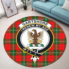 Gartshore Tartan Crest Round Rug