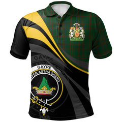 Gayre Bodyguard 01 Tartan Polo Shirt - Royal Coat Of Arms Style