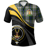 Gordon Dress 04 Tartan Polo Shirt - Royal Coat Of Arms Style