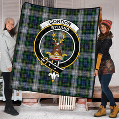 Gordon Dress Tartan Crest Quilt