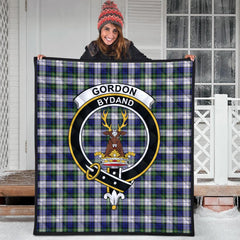 Gordon Dress Modern Tartan Crest Quilt