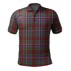 Gordon Red 02 Tartan Polo Shirt