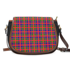 Gow Modern Tartan Saddle Handbags