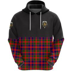 Gow Modern Clan Half Of Tartan Hoodie