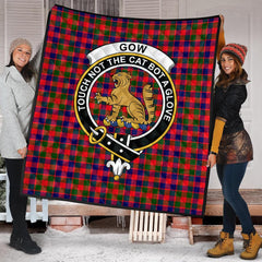 Gow Modern Tartan Crest Quilt